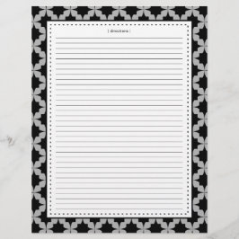 Zusätzliche schwarze Retro-Star-Seiten