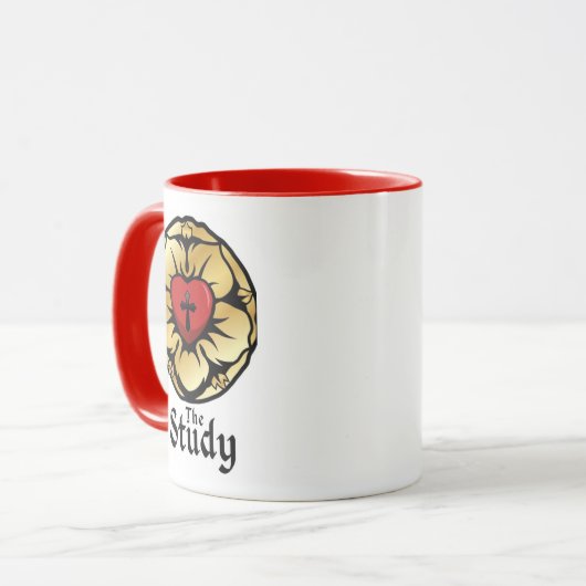 Zusatzstudien Tasse Rot (Vorderseite Links)