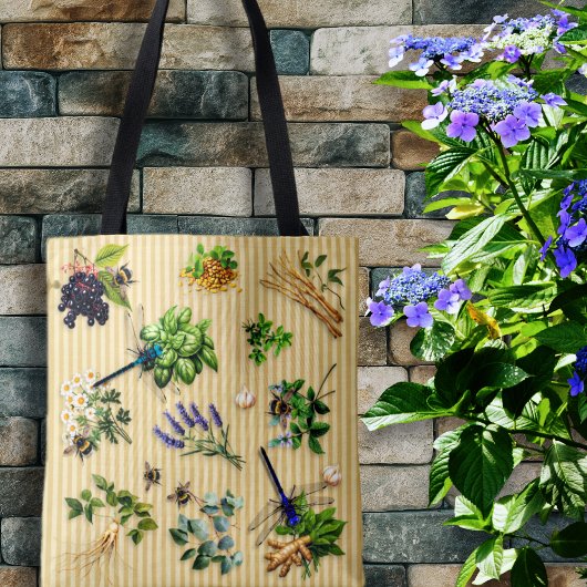 Zuschauer besuchen Herb Garden Tasche
