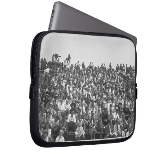 Zuschauer Laptopschutzhülle (Vorne Rechts)