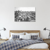 Zuschauer Leinwanddruck (Insitu (Schlafzimmer))