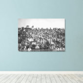 Zuschauer Leinwanddruck (Insitu (Holzboden))