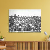 Zuschauer Leinwanddruck (Insitu (Wohnzimmer))