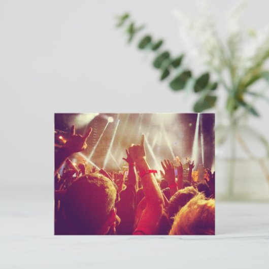 Zuschauer Postkarte (Stehend Vorderseite)