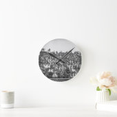 Zuschauer Runde Wanduhr (Zuhause)