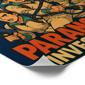 Zuschauerplatz: Paranormale Ermittler Poster (Ecke)