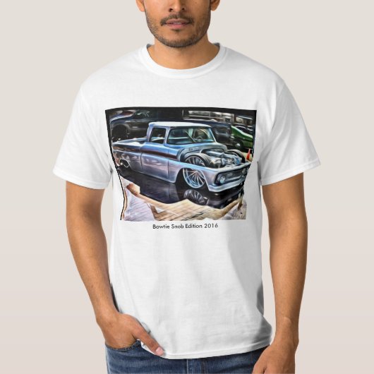 Zuschlagen von Sechzigerjahre Chevy Schlitten T-Shirt (Vorderseite)