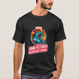 ZUSTELLER HUPEN SIE, WENN SIE LIEBER FISCHEN WÜRDE T-Shirt