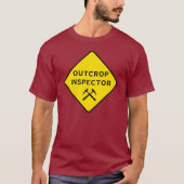 Zutageliegen-Inspektor-T - Shirt (Vorderseite)