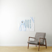 Zutaten Name Geschäftname Website QR-Code Wandteppich (Beispiel (Horizontal))