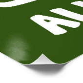 Zuteilung Gartenarbeit Poster (Ecke)