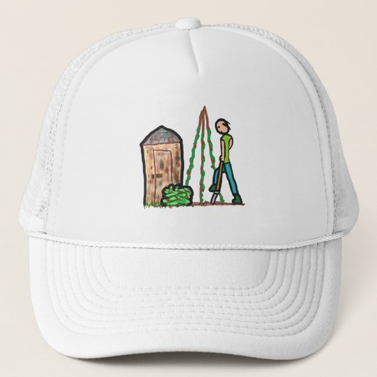 Zuteilung Gartenarbeit Truckerkappe (Vorderseite)