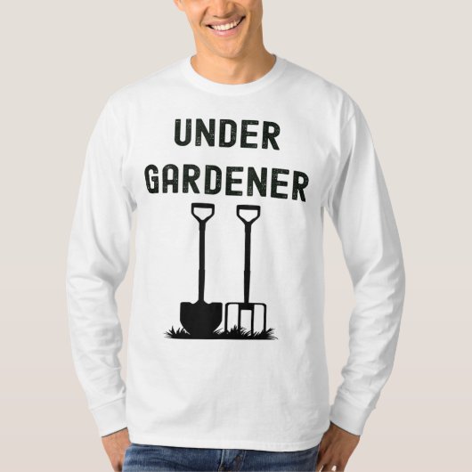 Zuteilung Gartenleiter unter Gartengärtnern T-Shirt (Vorderseite)