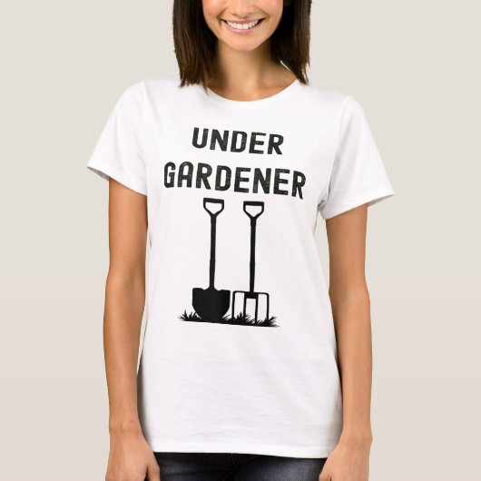 Zuteilung Gartenleiter unter Gartengärtnern T-Shirt (Vorderseite)