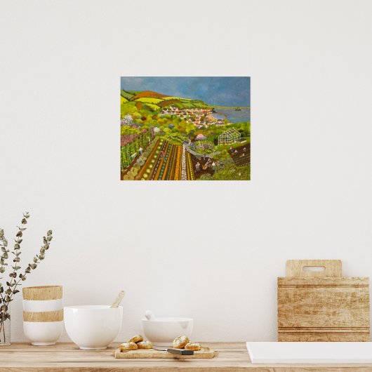 Zuteilung über Mousehole Poster (Küche)