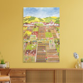 Zuteilungen 2 leinwanddruck (Insitu (Wohnzimmer))