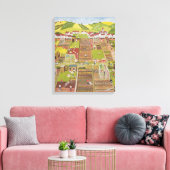 Zuteilungen 2 leinwanddruck (Insitu (Wohnzimmer))