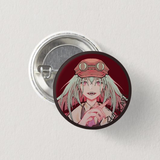 Zuuje Art anime v Tuber Ronde Button 7,6 Cm (Vorne & Hinten)