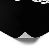 Zuverlässige Sauces Funny Food Puff Dark BG Poster (Ecke)