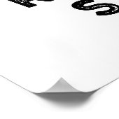 Zuverlässige Sauces Funny Food Puff Poster (Ecke)