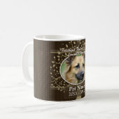 Zuverlässiger Freund-HundeBeileid Kaffeetasse (Vorderseite Links)
