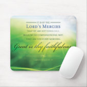 Zuverlässiges Mousepad - Wehklage-3:22 Bibel-Vers (Mit Mouse)