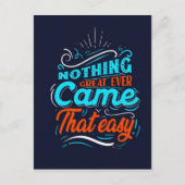 zuversichtlich postkarte (Vorderseite)