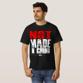 Zuwanderer, nicht in China gemacht T-Shirt (Vorne ganz)