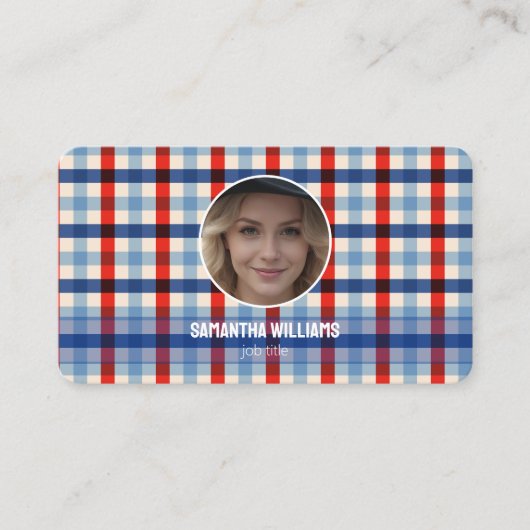 Zuwanderung von benutzerdefinierten QR oder Logo Visitenkarte (Vorderseite)