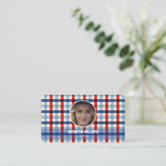 Zuwanderung von benutzerdefinierten QR oder Logo Visitenkarte (Stehend Vorderseite)