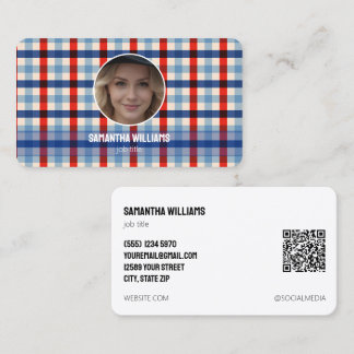 Zuwanderung von benutzerdefinierten QR oder Logo Visitenkarte