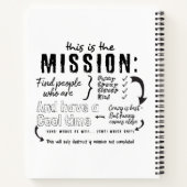 Zuweisung Notizblock (Rückseite)