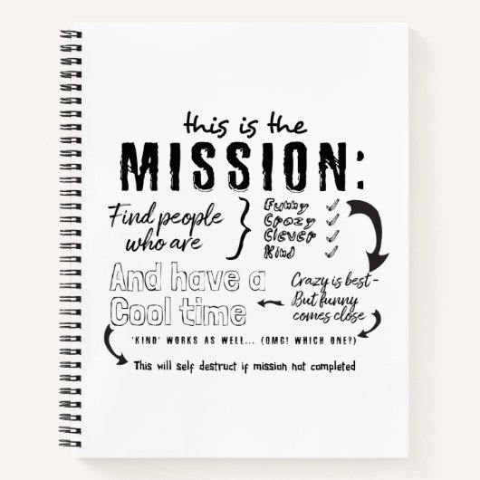 Zuweisung Notizblock (Vorderseite)