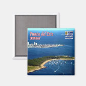 ZUY005 URUGUAY, Punta del Este, Kühlschrank Magnet (Vorderseite/Rückseite)