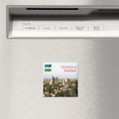 zUZ04 SAMARKAND, Usbekistan, Asien, Kühlschrank Magnet (In Situ (Geschirrspüler))