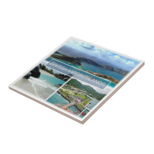 zVG003 BRITISH JUNGFRAU ISLANDS, Mosaik, Fliese