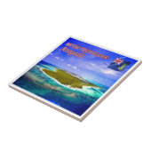 zVG008 ANEGADA, Britische Jungfrauen, Fliese (Seite)