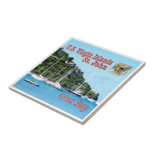 zVI009 SAINT JOHN Cruz Bay, Jungfrau Islands, Fliese