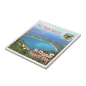 zVI012 SAINT THOMAS, Magens Bay, Jungfrau Islands, Fliese (Seite)
