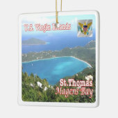 zVI012 SAINT THOMAS, Magens Bay, Jungfrau Islands, Keramikornament (Links)