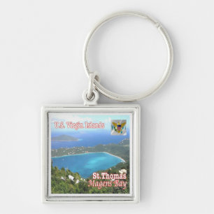 zVI012 SAINT THOMAS, Magens Bay, Jungfrau Islands, Schlüsselanhänger