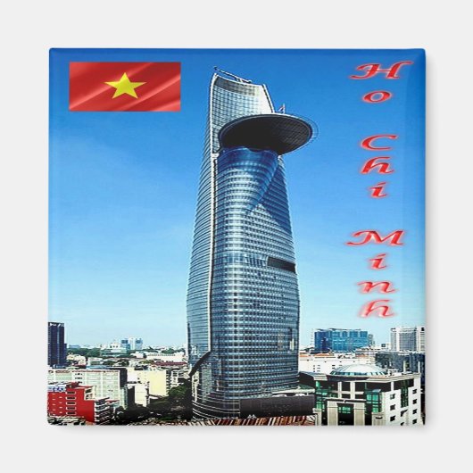zVN005 HO CHI MINH, Bitexco Financial Tower, Kühls Magnet (Vorne)