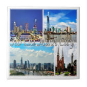 zVN013 HO CHI MINH City SAIGON, Mosaik, Fliese (Vorderseite)