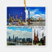 zVN013 HO CHI MINH City SAIGON, Mosaik, Keramikornament (Vorderseite)