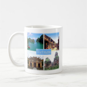 zVN014 VIETNAM, Mosaik, Asien, Kaffeetasse