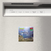 ZVU008 PORT VILA, Vanuatu, Ozeanien, Kühlschrank Magnet (In Situ (Geschirrspüler))