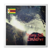 ZW009 VICTORIA FALLS, Simbabwe, Afrika, Fliese (Vorderseite)