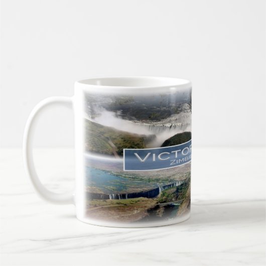 ZW Simbabwe - Sambia - Victoria Falls - Kaffeetasse (Links)