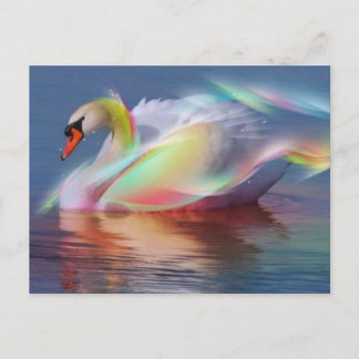 zwaan postkarte