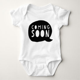 Zwanger: Coming soon Baby Strampler